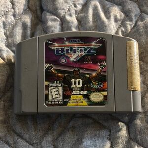 NFL Blitz Video Game Cartridge - Gray